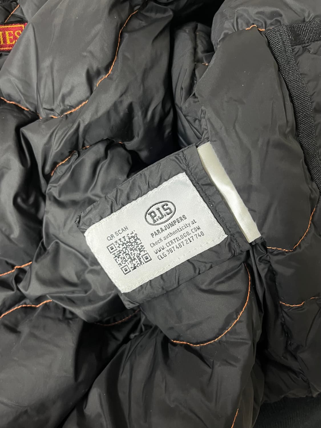 XS) 21FW 파라점퍼스 고비 패딩 점퍼 블랙 상품이미지9