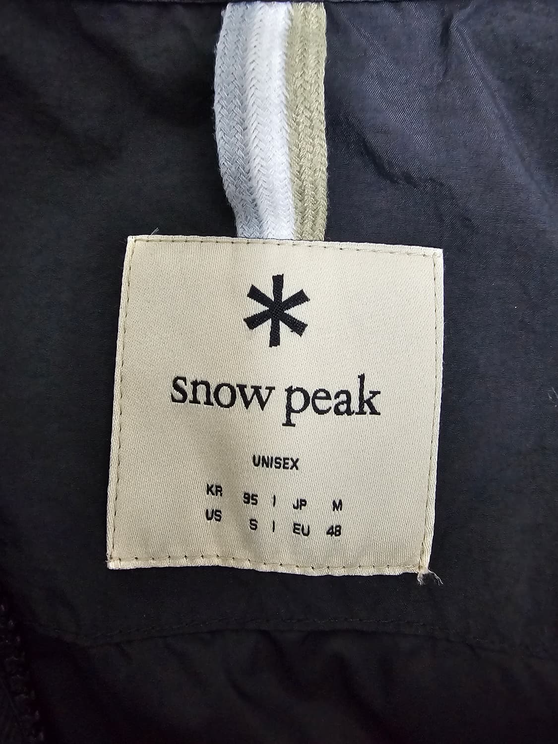 스노우피크 다이아퀼팅 덕다운 경량패딩 95 상품이미지3