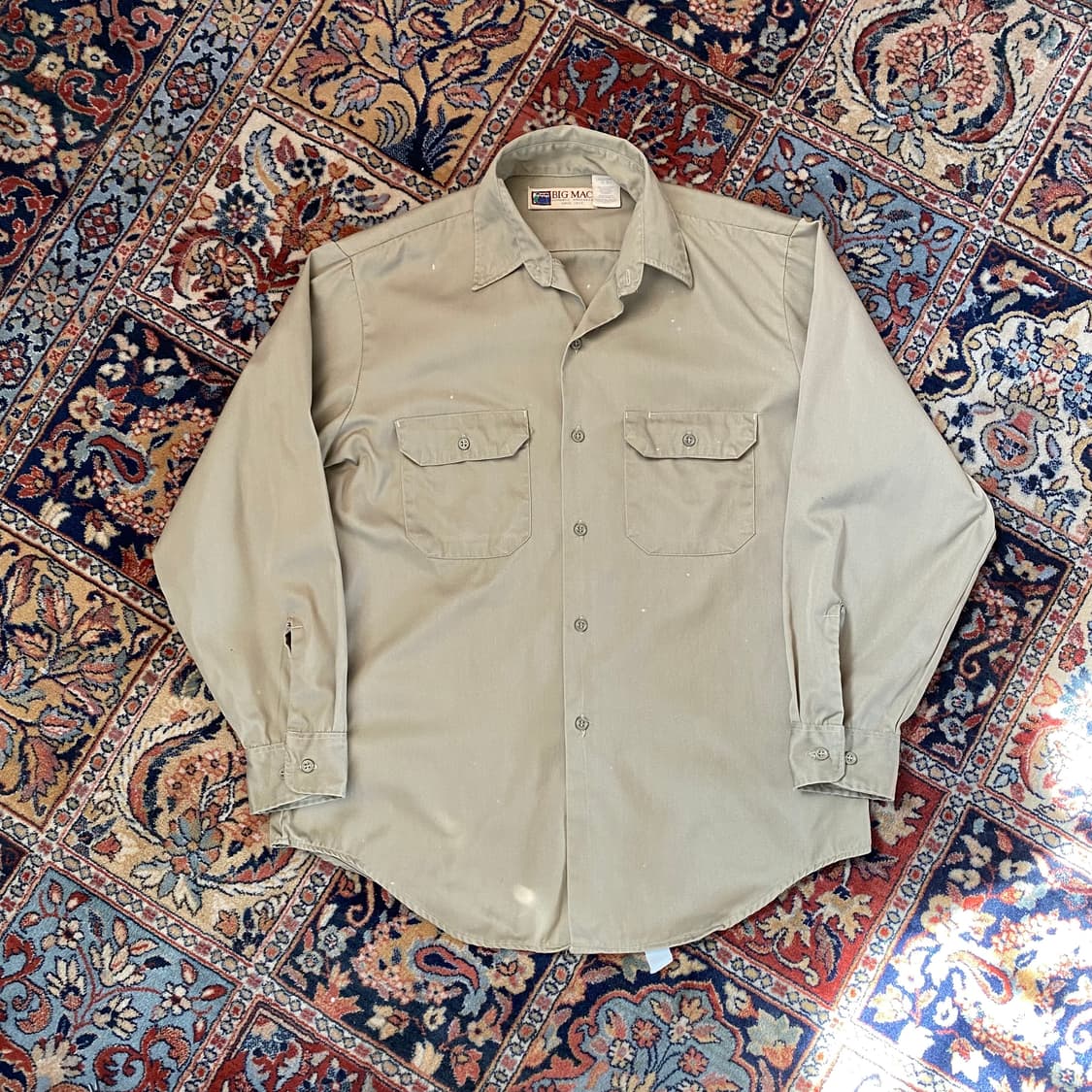🌊90s BIG MAC work shirts long-sleeve 상품이미지1