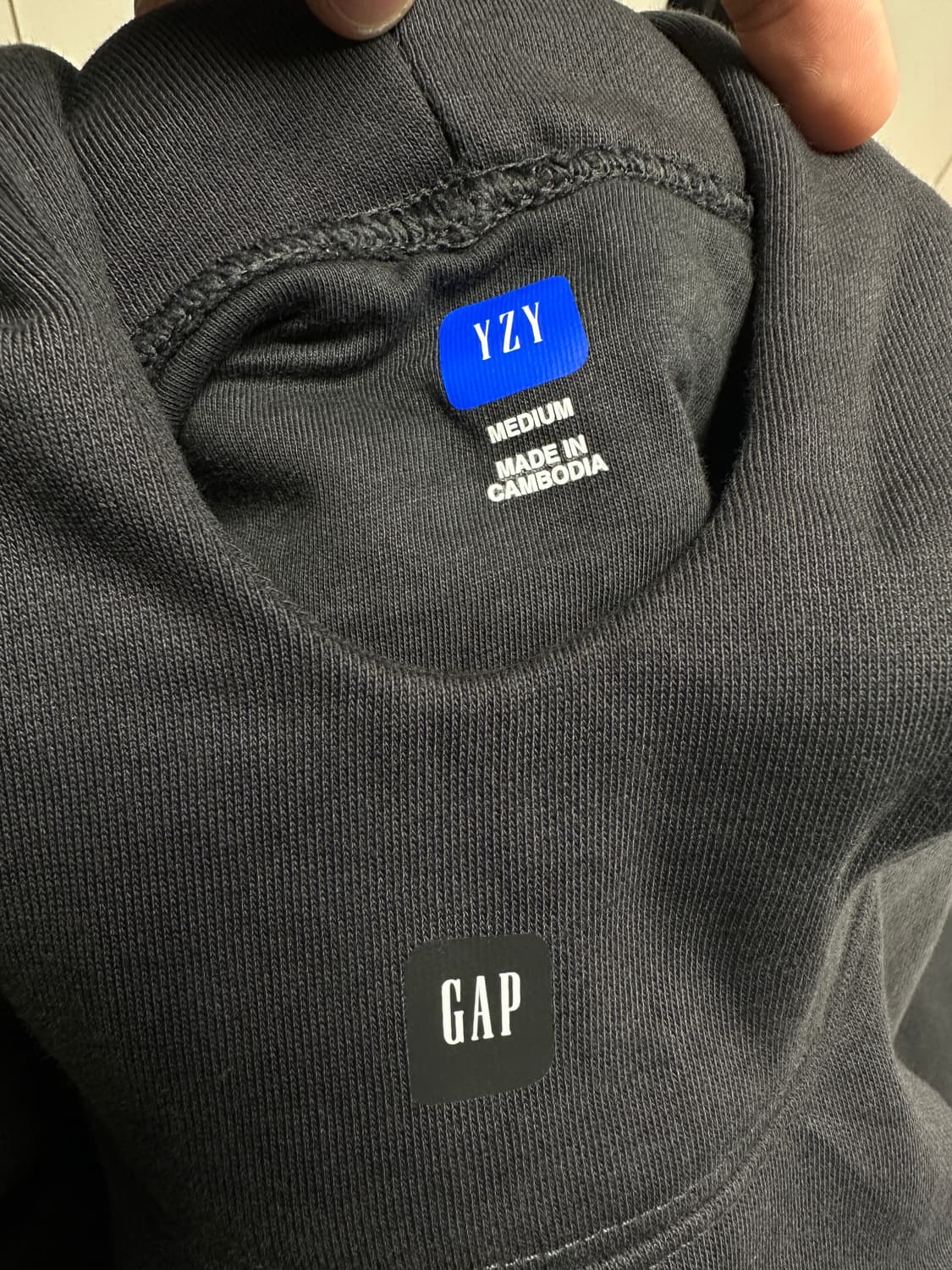 이지 갭 발렌시아가 로고 후디 M  상품이미지2