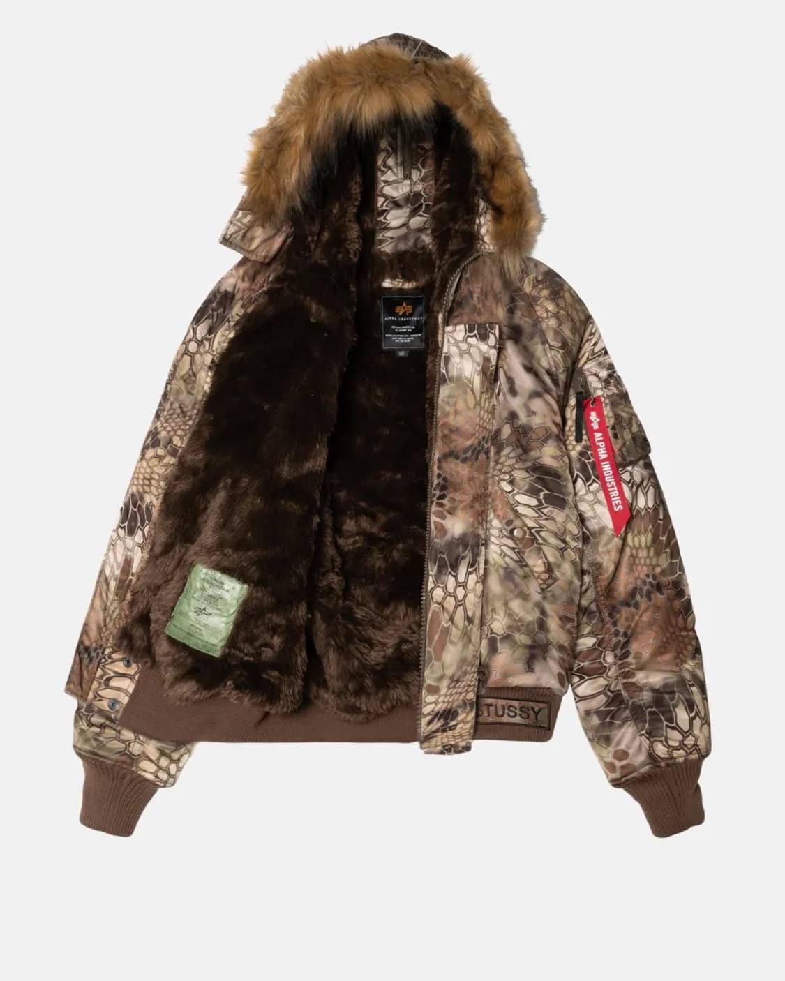 (새상품)스투시 X 알파인더스트리 N2B m사이즈 상품이미지2