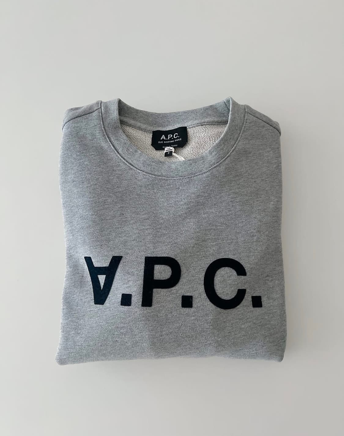 아페쎄 VPC 비바 스웨트셔츠 헤더 그레이 상품이미지2