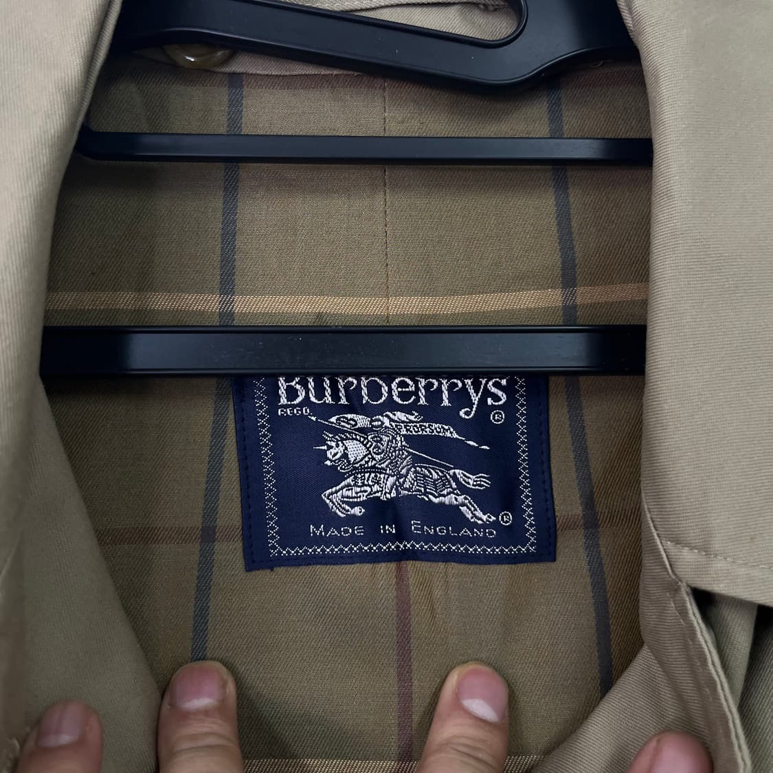 100 버버리 싱글 트렌치 코트  상품이미지4