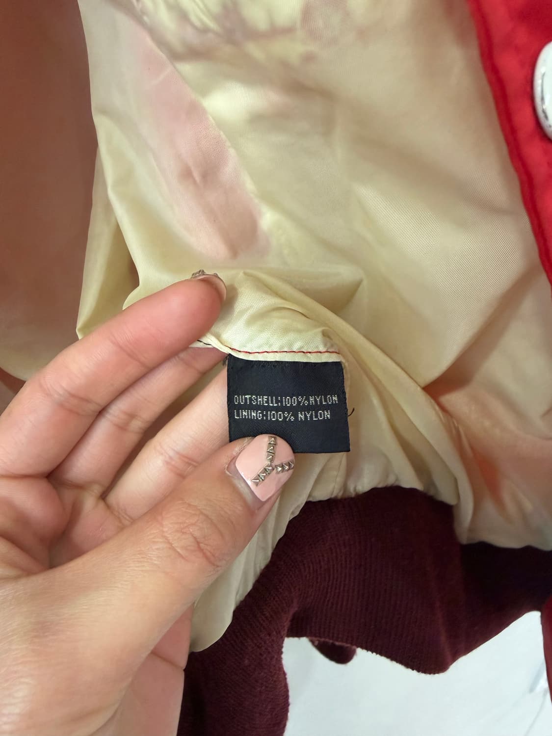 리 스톰라이더 나일론 봄버 상품이미지5