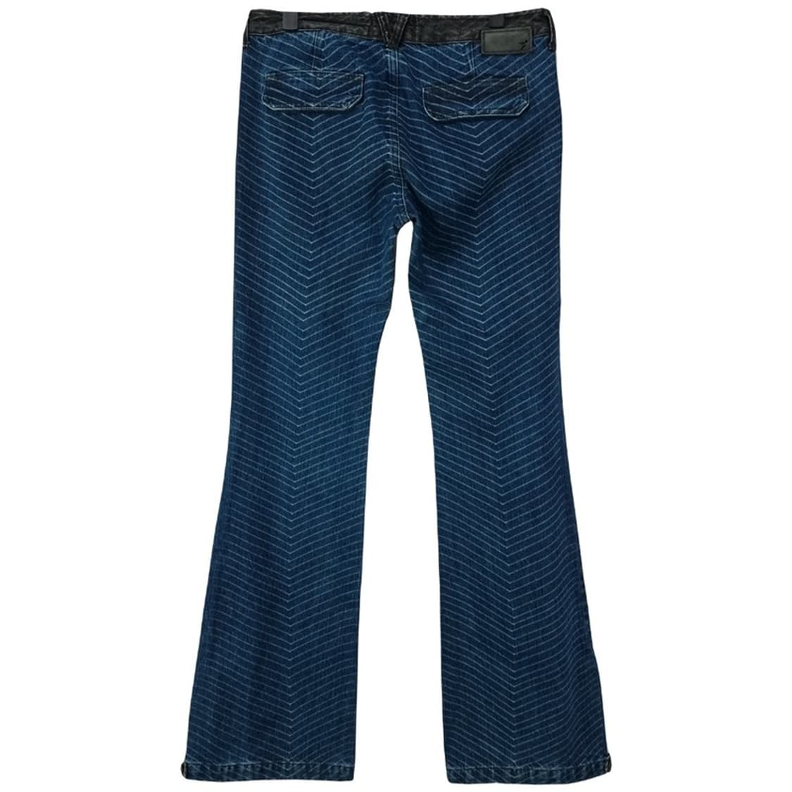 디젤 스트라이프 패턴 부츠컷 데님 팬츠 청바지 P01132 상품이미지3