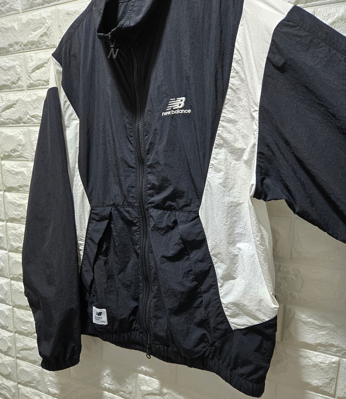 뉴발란스 컬러블록 웜업자켓 바람막이 자켓 95~100 상품이미지4