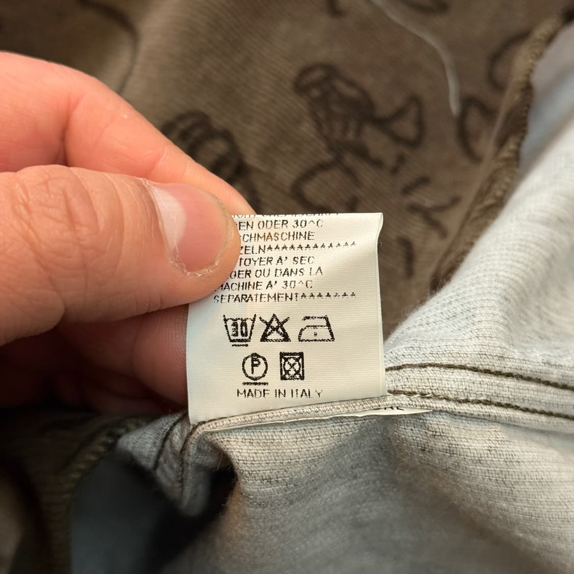 카스텔바작 이탈리아 생산 코듀로이 스누피 셔츠 XL 상품이미지8