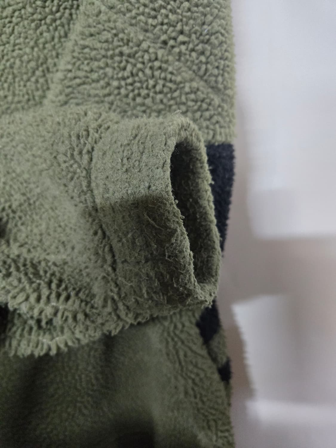 아디다스 빅 트레포일 셰르파 플리스 자켓 L 상품이미지5