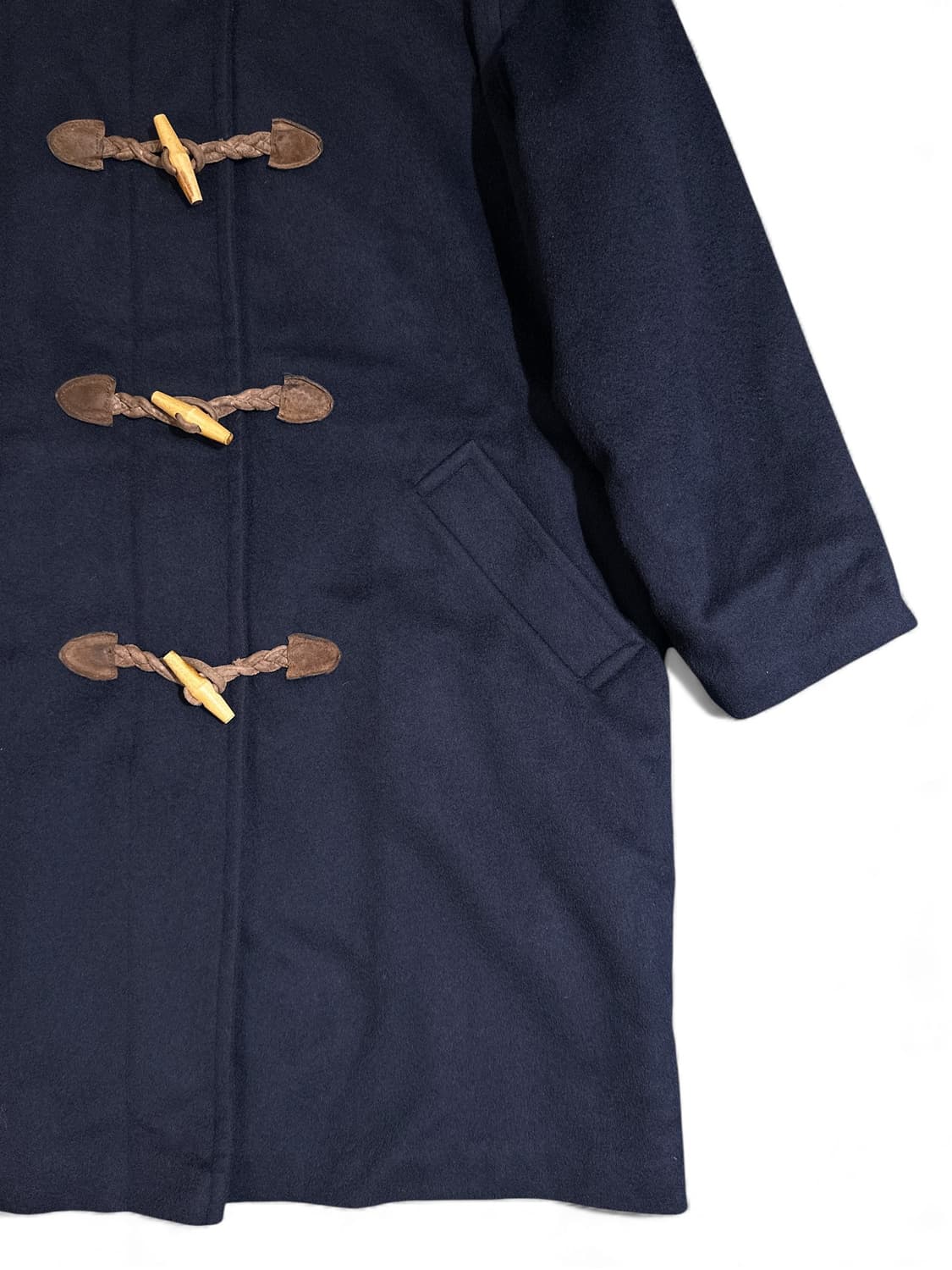 70’S L.L.Bean Wool Duffle Coat USA Navy 상품이미지4