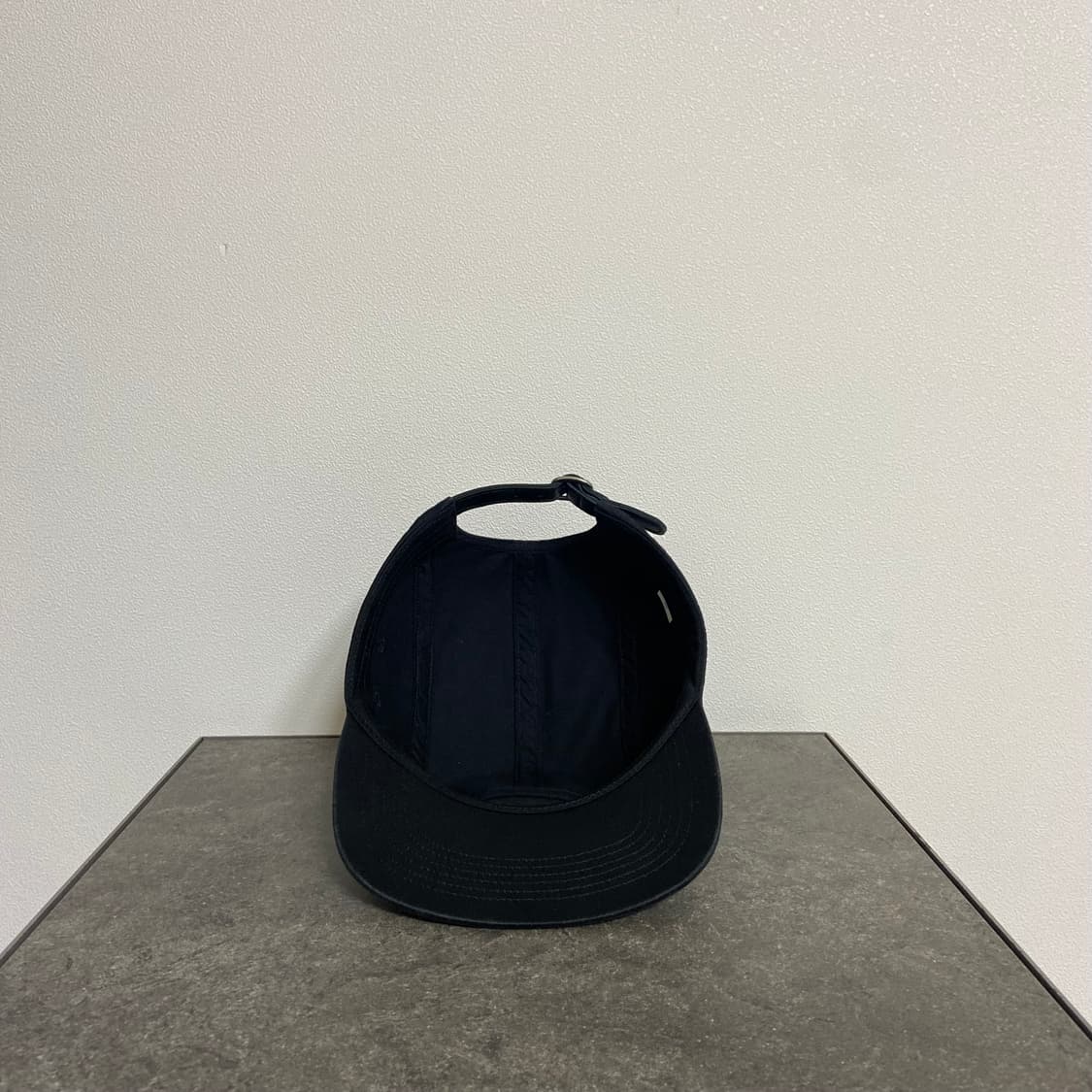 슈프림 캠프캡 모자 워시드 블랙 박스로고 상품이미지5