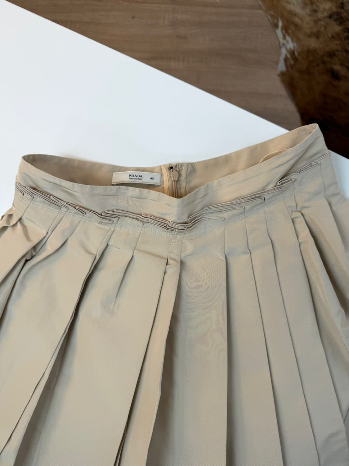 프라다 플리츠 스커트  상품이미지1