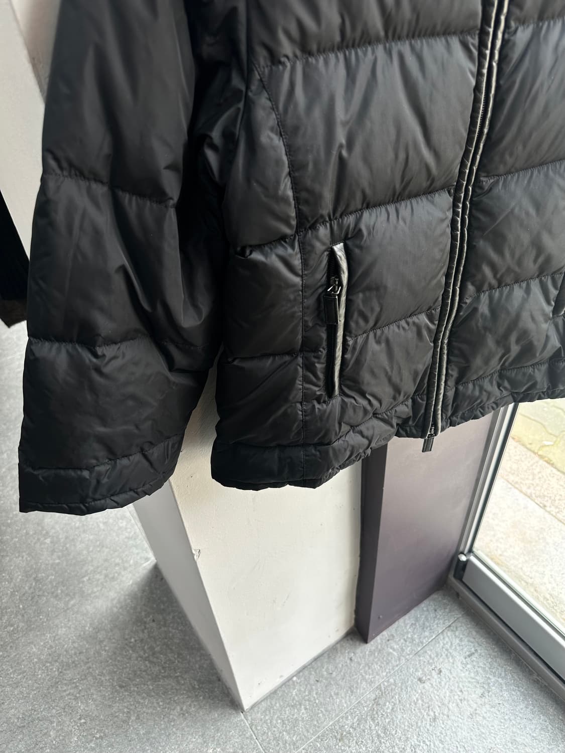 M/ 버버리 블랙 퀼팅 패딩 점퍼 상품이미지5