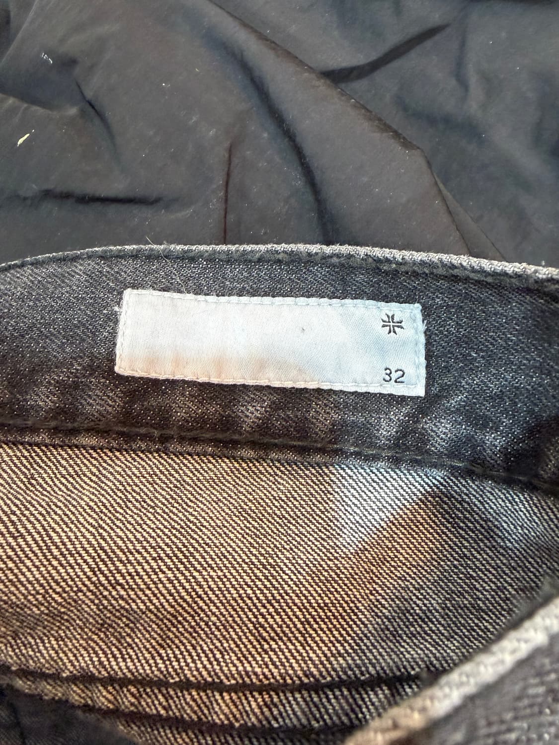 토니웩 페인팅 블랙 데님 팬츠 32 상품이미지4