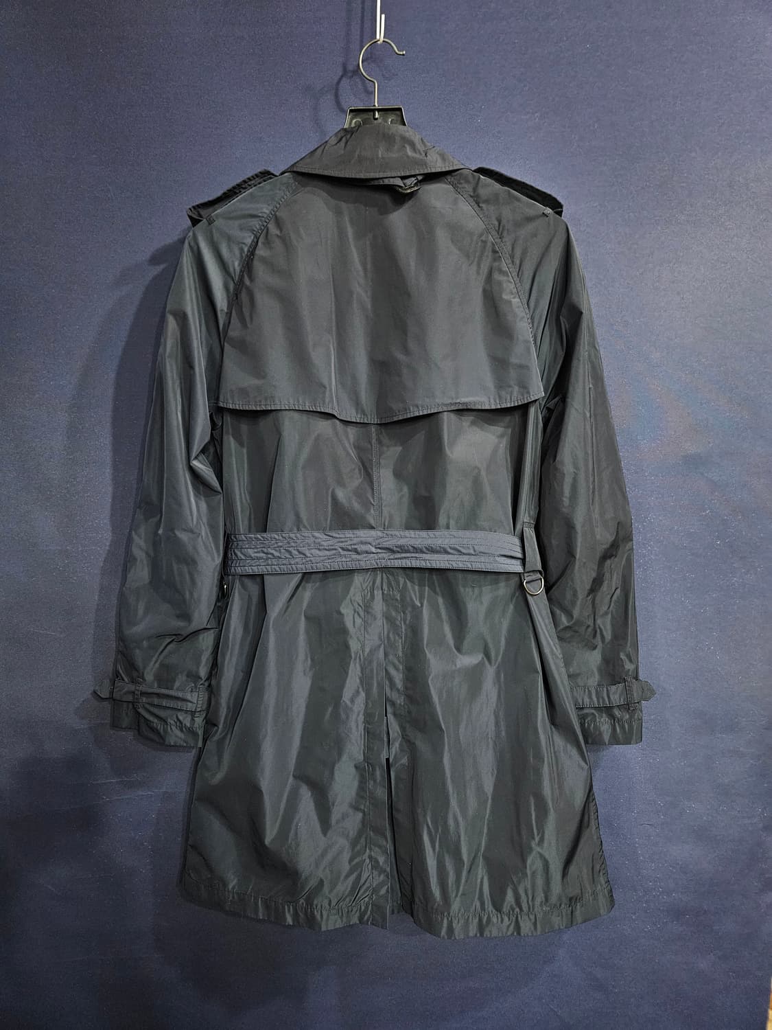 버버리 네이비 남성 105 더블 트렌치코트  상품이미지2