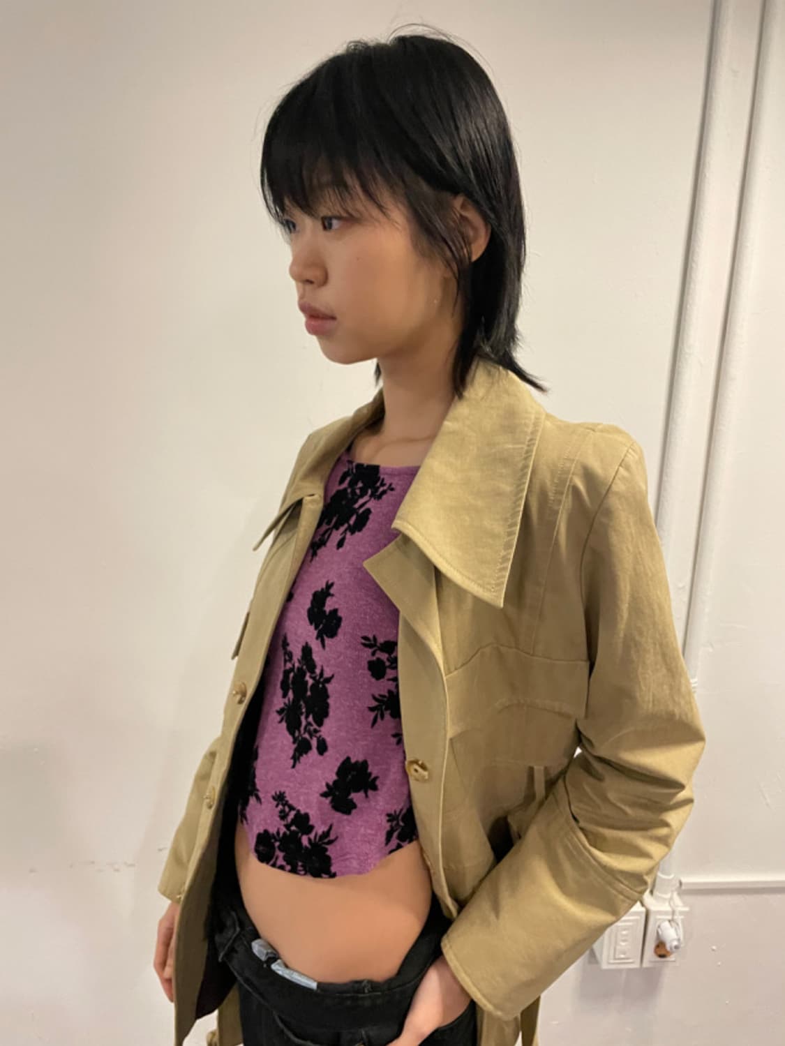 [SAKK] Trench coat (mid length) 상품이미지3