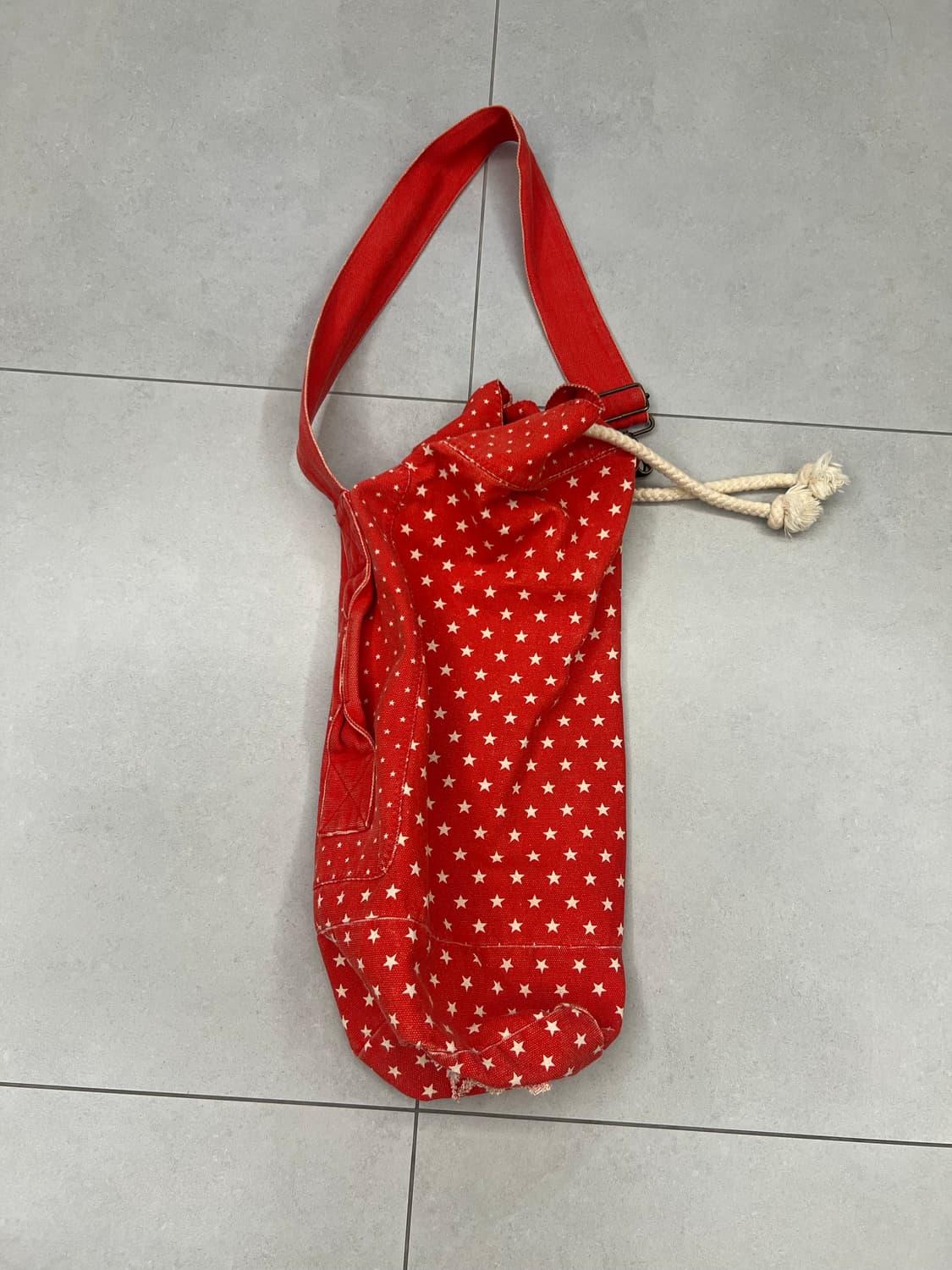 ERL 스타 캔버스 숄더 투웨이백 상품이미지4