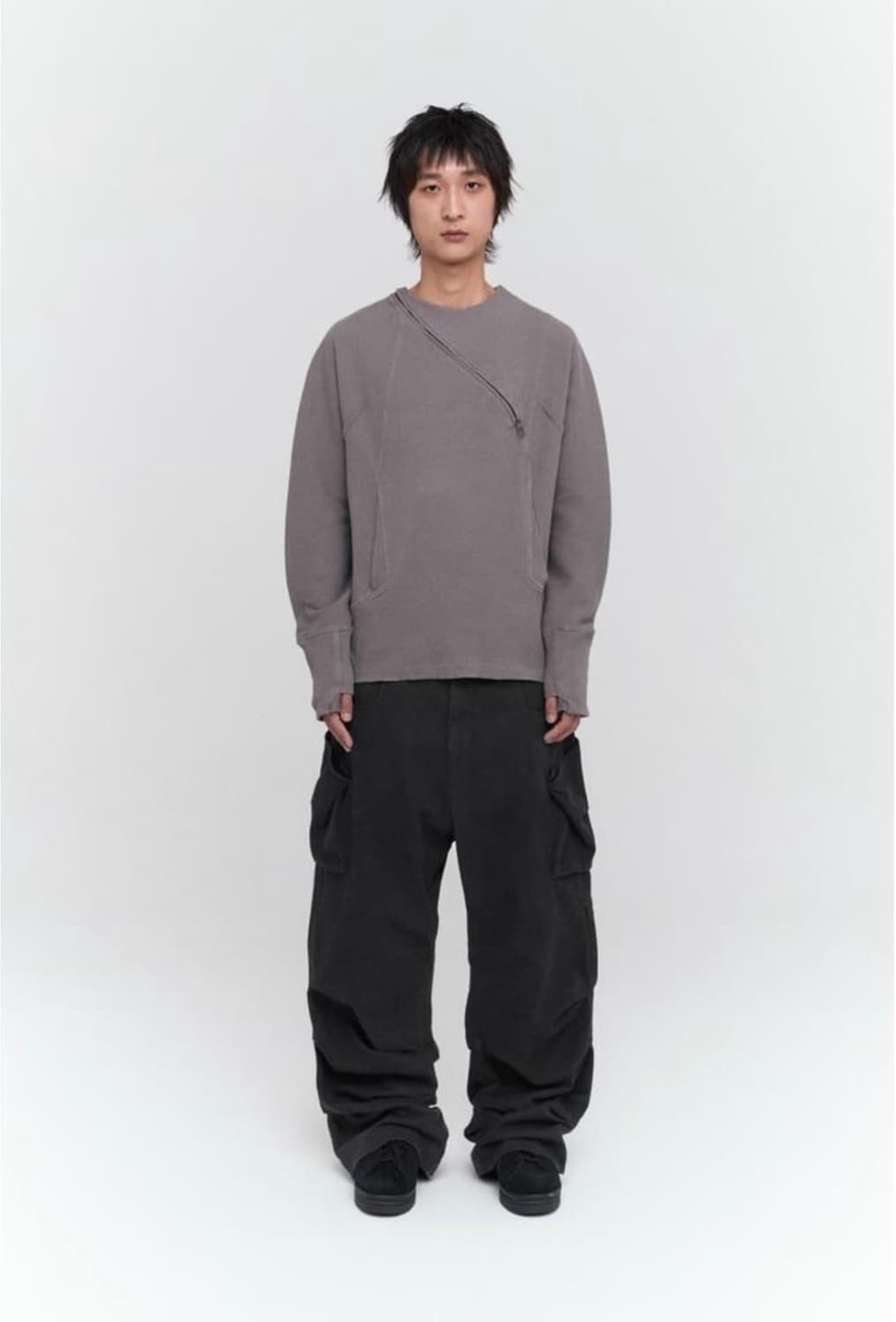 누피크 롱슬리브 NUPEAK CURVED RIBBED LONG SLEEV 상품이미지2