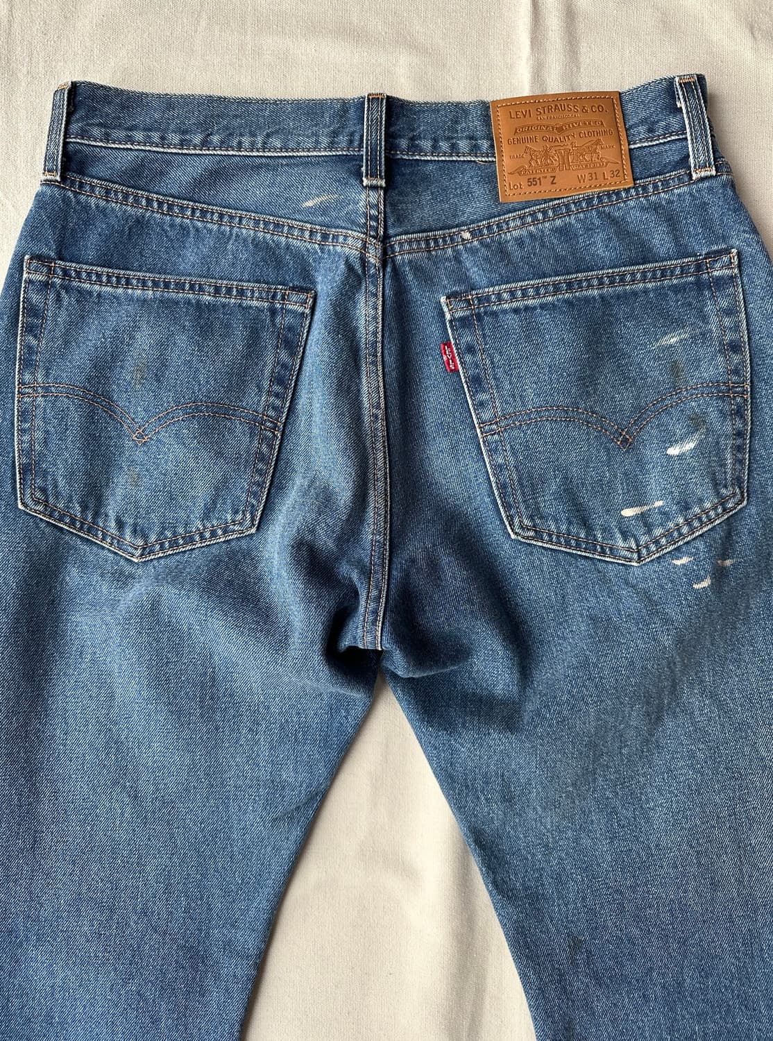 리바이스 551Z 페인팅 커스텀 데님팬츠 31 상품이미지8