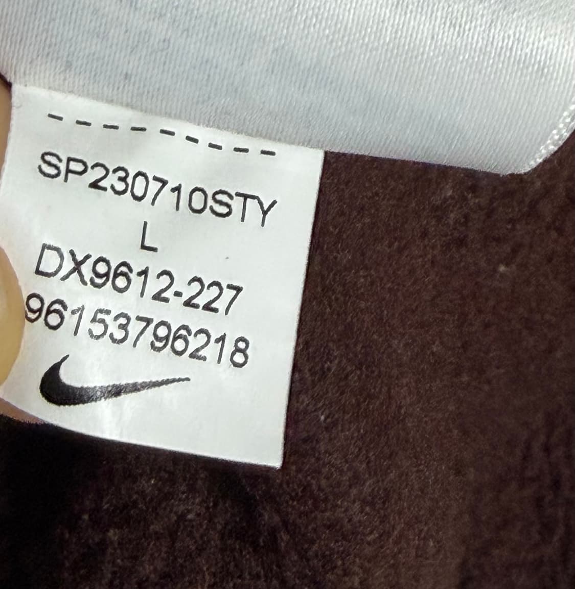 나이키 ACG 브라운 기모 맨투맨 상품이미지5