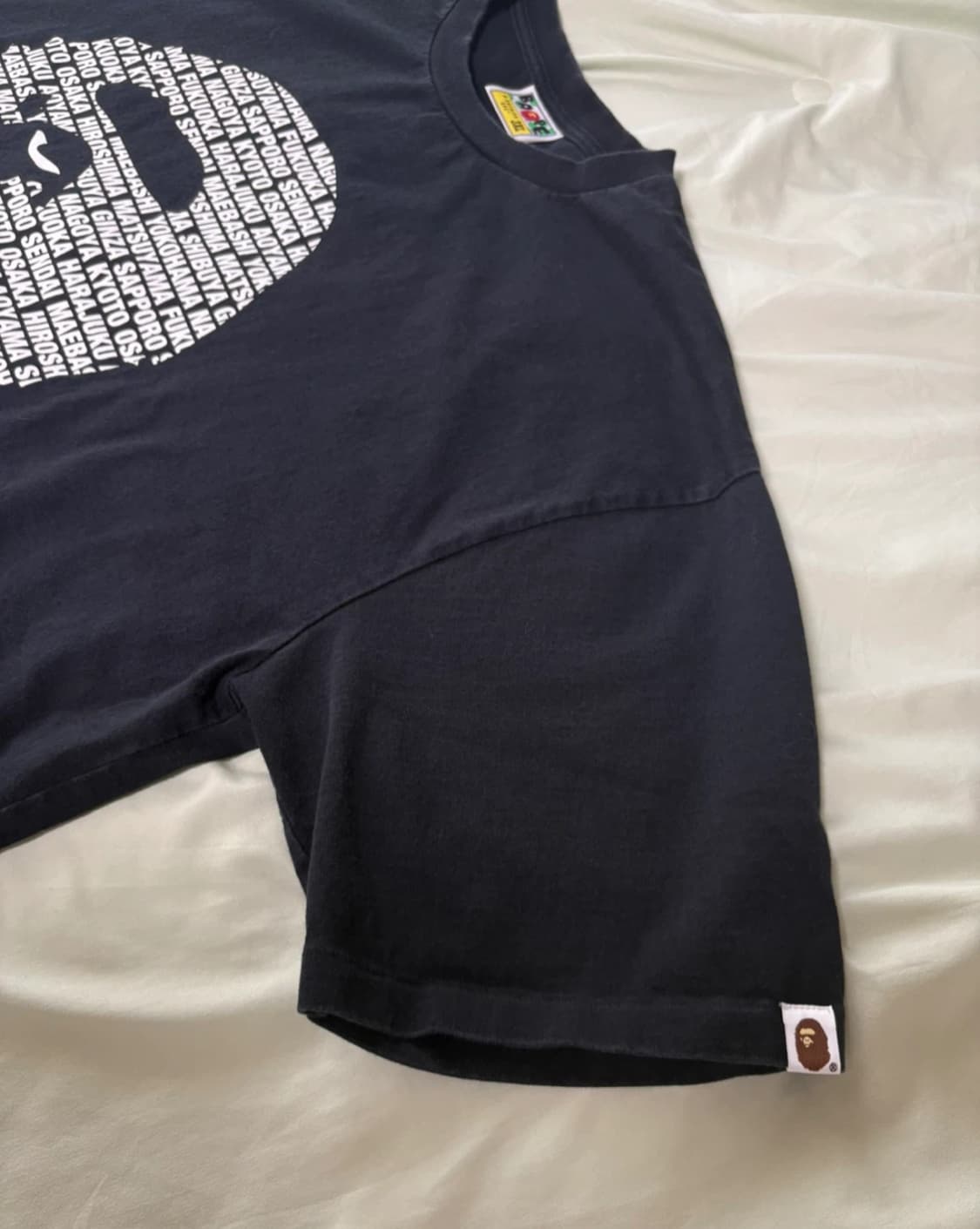 베이프 재팬 에이프 헤드 티셔츠 블랙 3XL 상품이미지5