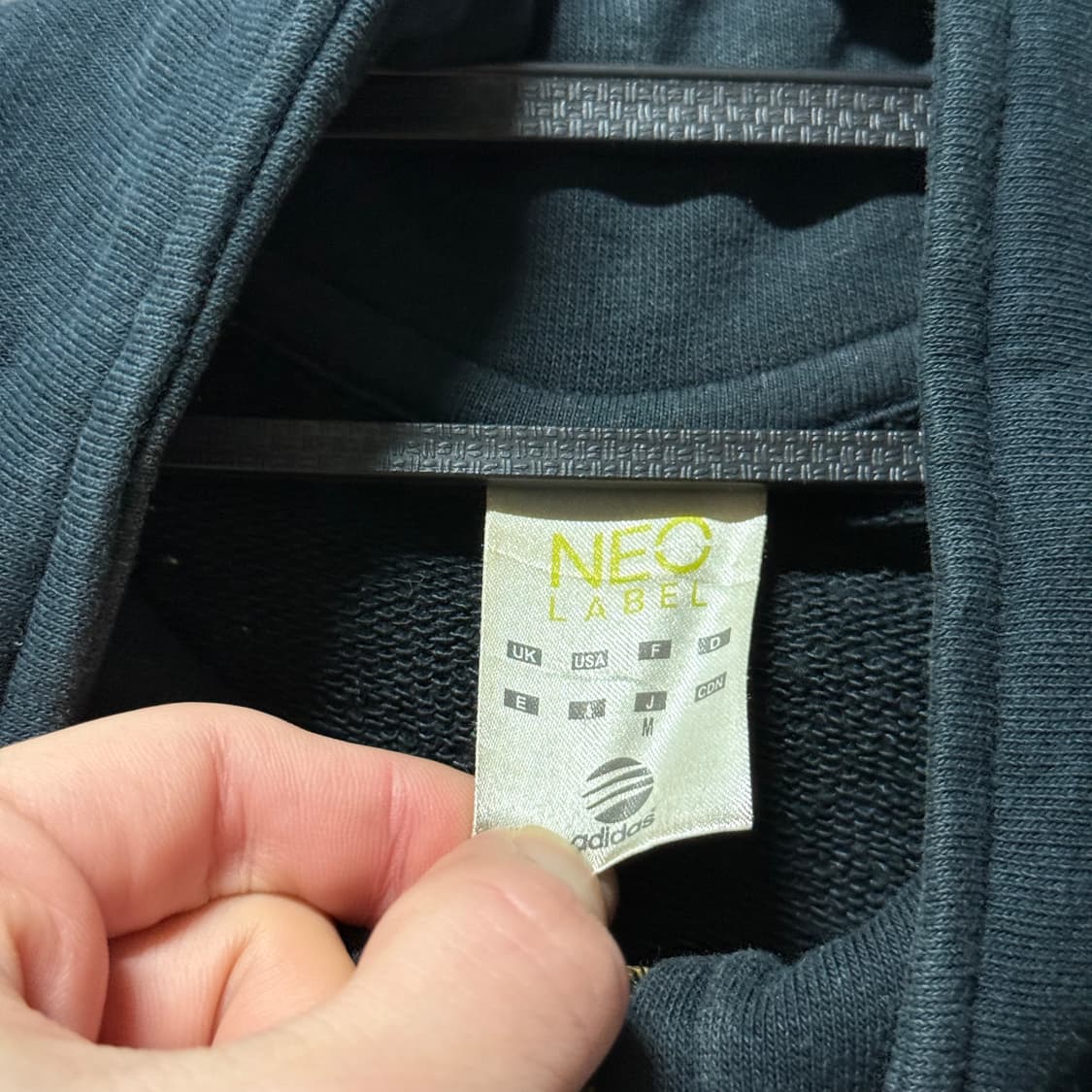 아디다스 금장 프린팅 올드스쿨 코튼 집업 져지 상품이미지5