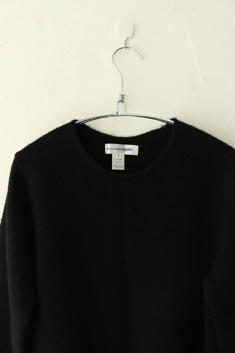 꼼데가르송 셔츠 블랙 니트 상품이미지4