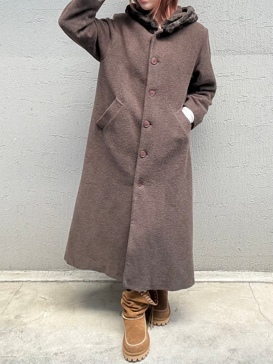 LL Bean 엘엘빈 후드 퍼 롱코트 상품이미지3