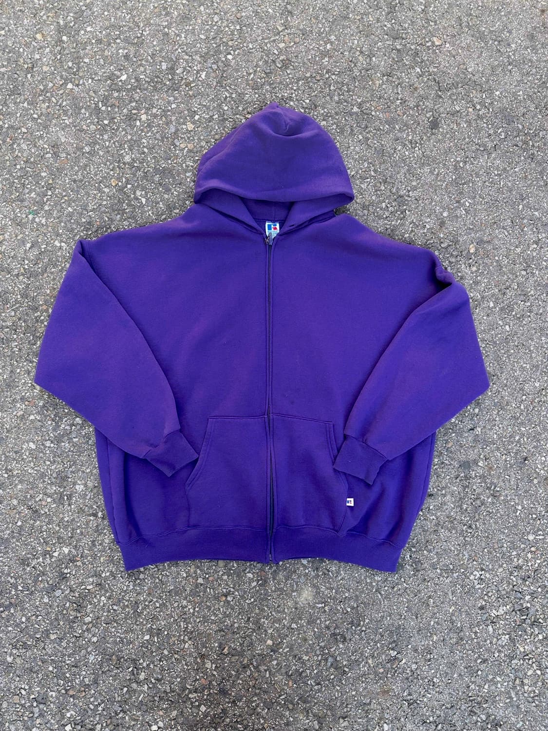 빈티지 90s 러셀 후드 집업 상품이미지1