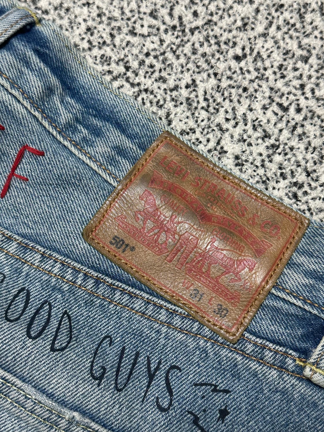 리바이스 501xx 셀레브레이션 리미티드 데님 상품이미지5