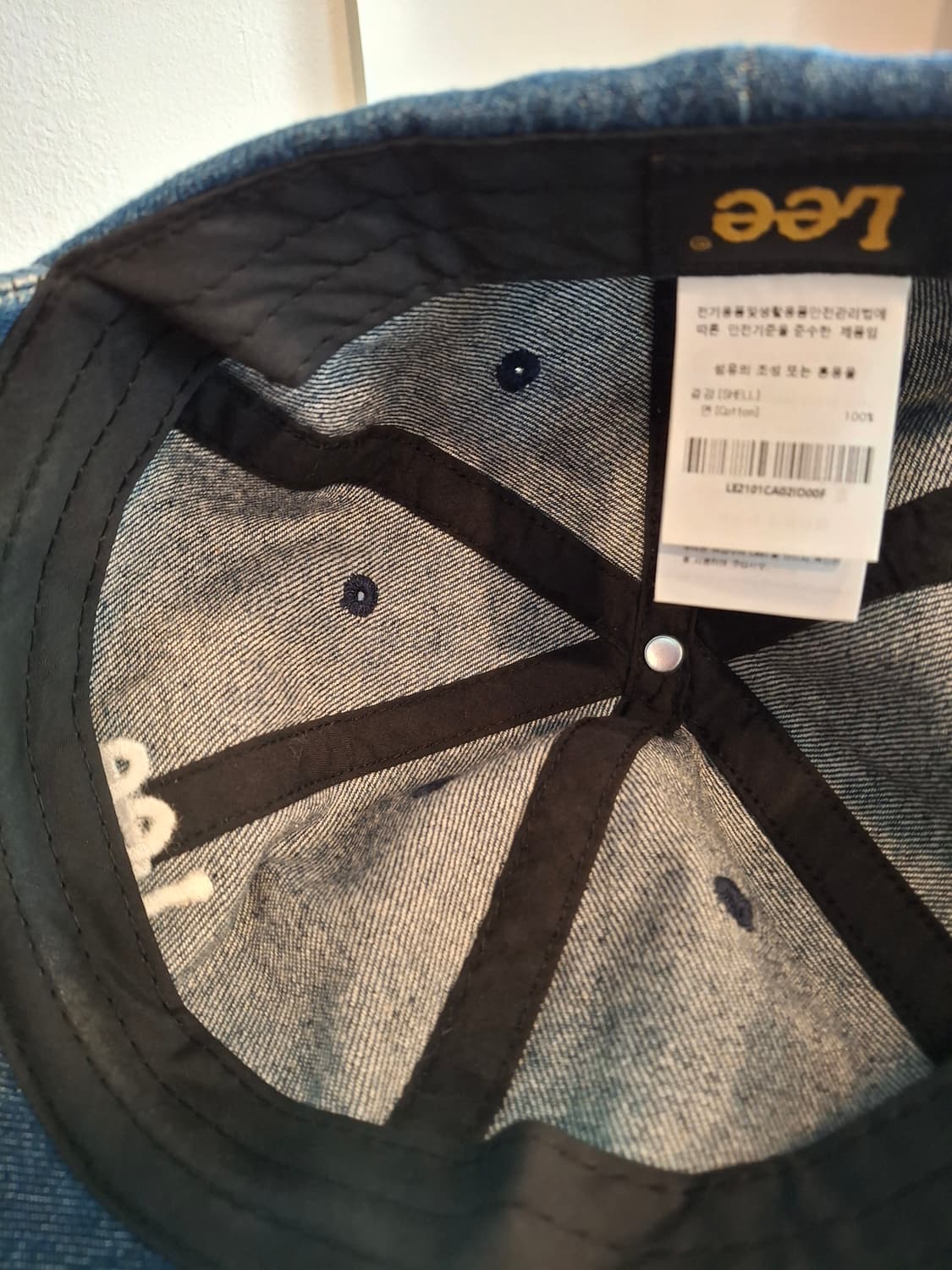 (마지막특가) Lee 데님 볼캡 상품이미지3