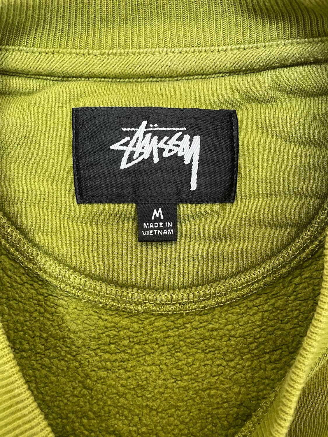 Stussy Relaxed Oversized Crew Magenta 상품이미지3