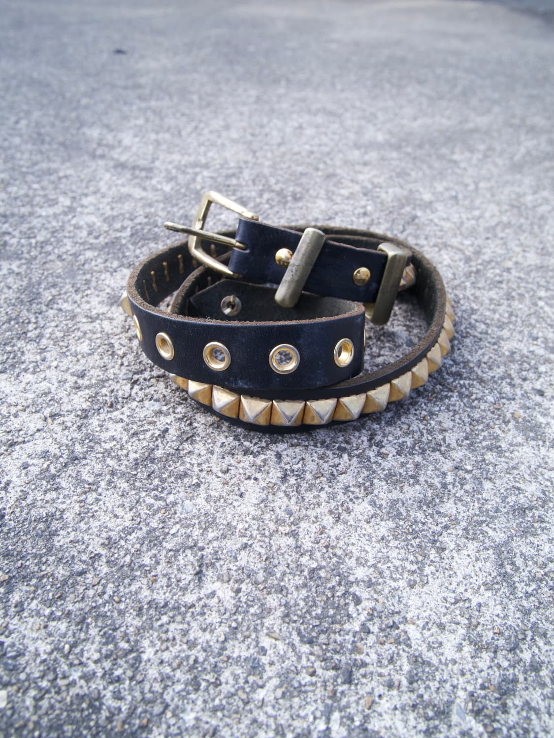 [LOVE GIRLS MARKET] stud leather belt 상품이미지1