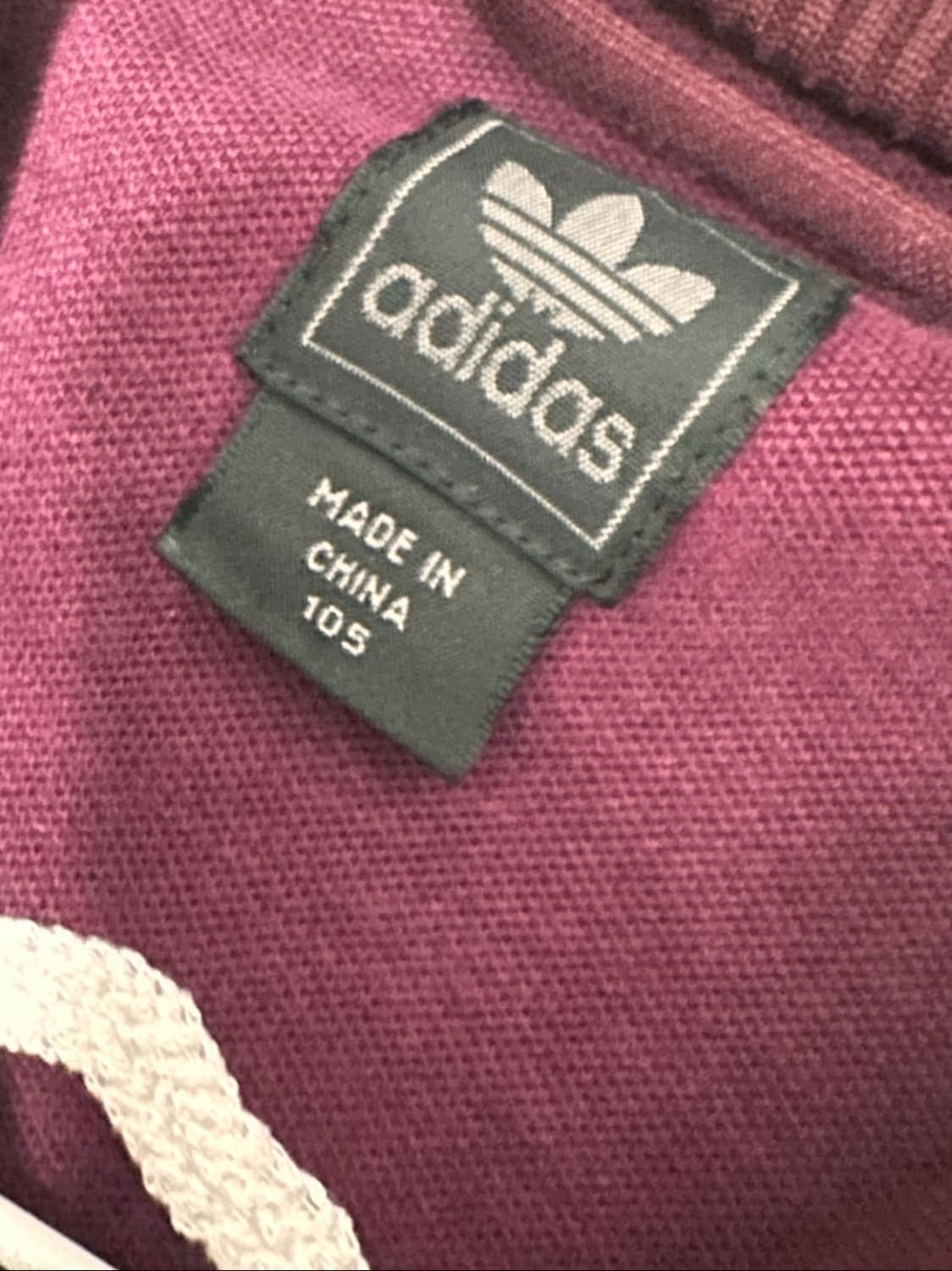 아디다스 버건디 져지 (북극곰) 사이즈 105 팝니다 상품이미지3