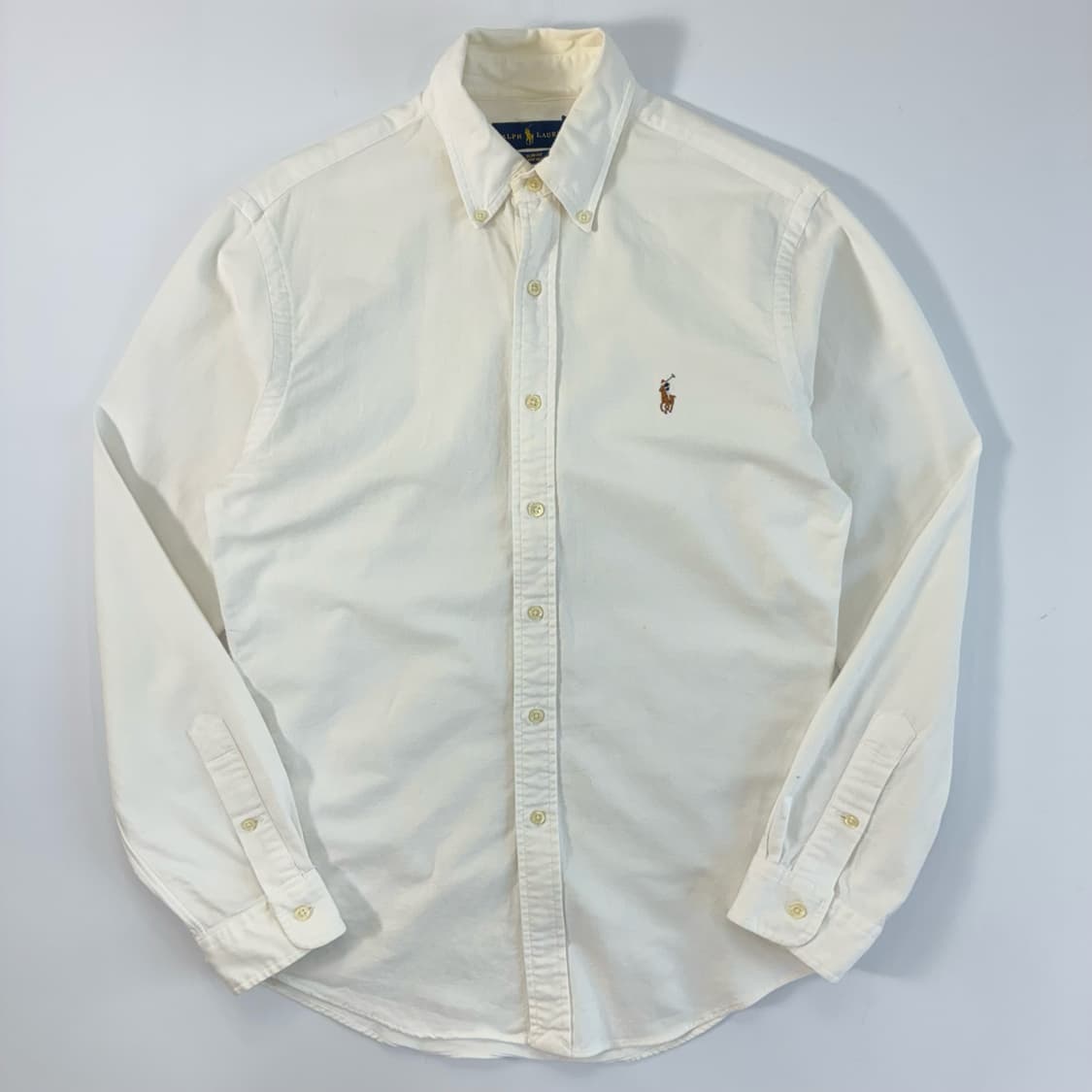 Polo  폴로 랄프로렌 코튼 옥스포드 화이트 셔츠  상품이미지1