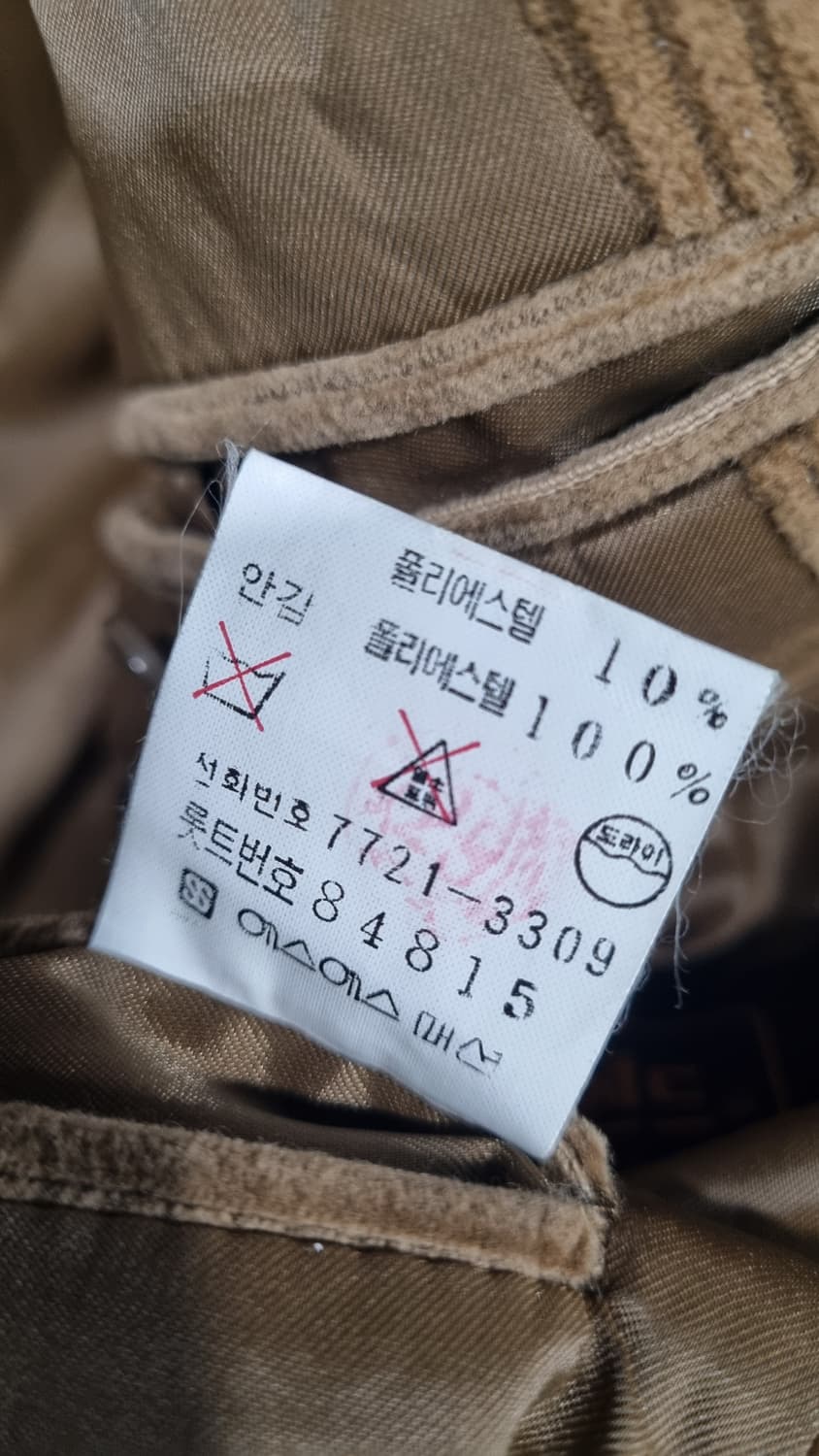 90s SSF(위크엔드) 코듀로이(골덴) 남성 블레이저 95 상품이미지4