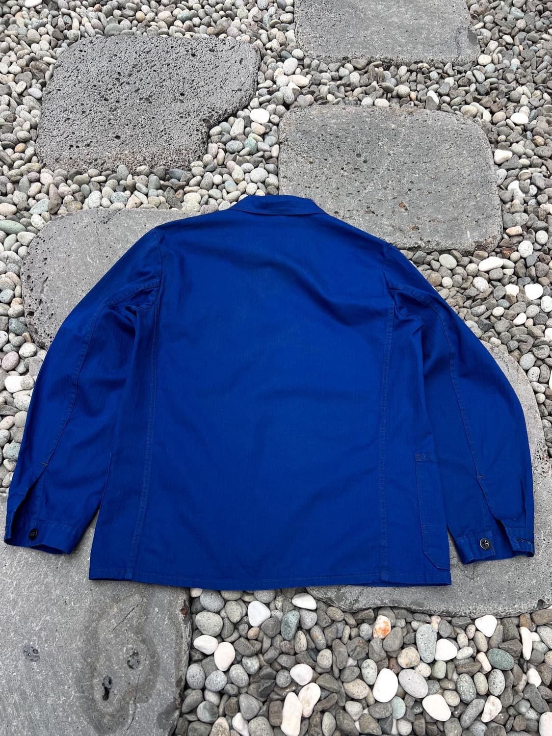 (DEADSTOCK)OLD VINTAGE HBT 헤링본트윌 프렌치워크자켓 상품이미지2