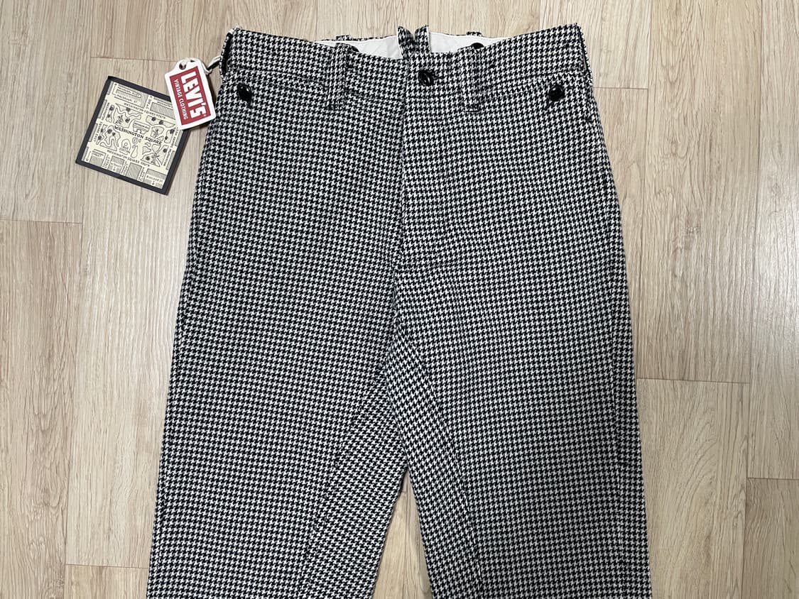 27) 리바이스 LVC 하운드투스 체크 매키노팬츠(새제품)RRL&폴로 상품이미지4