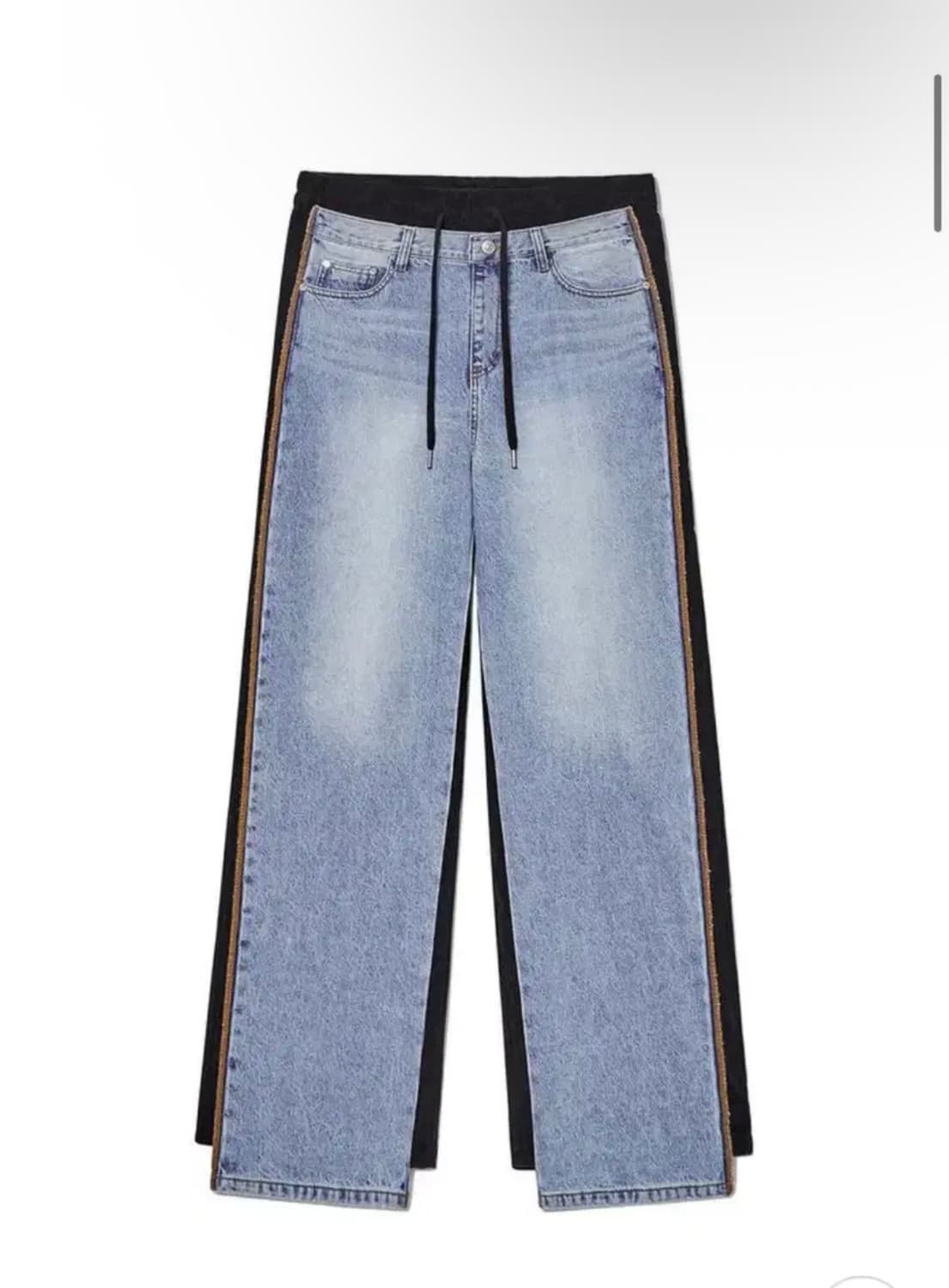 open yy 오픈와이와이 프론트 진 코듀로이 팬츠 상품이미지1