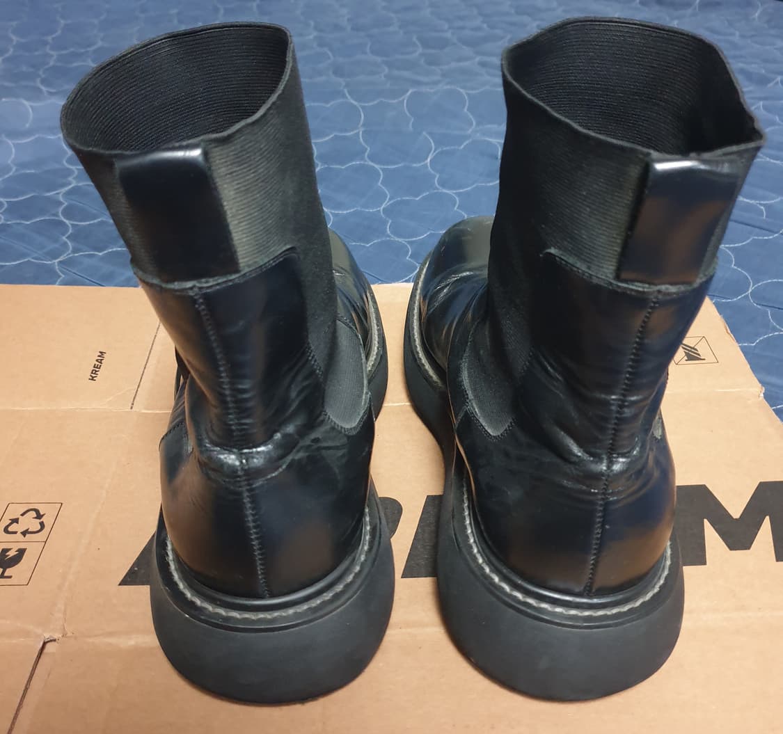 PLS 플리징 M_SB_2100 삭스형 스퀘어토 워커부츠 블랙 (265 상품이미지7