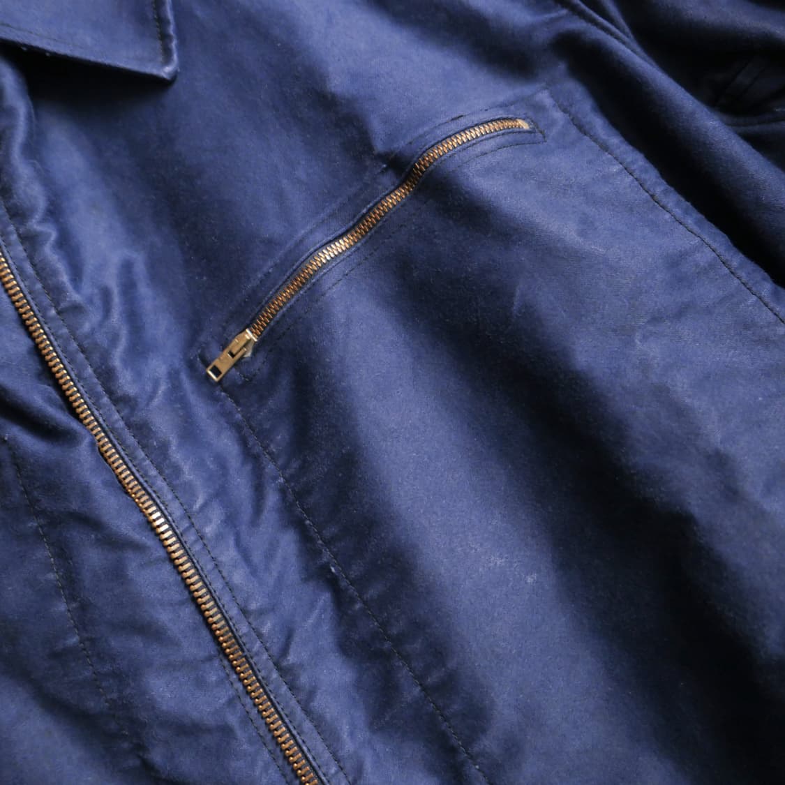 1950s French Moleskin Cyclist Jacket 105 상품이미지4