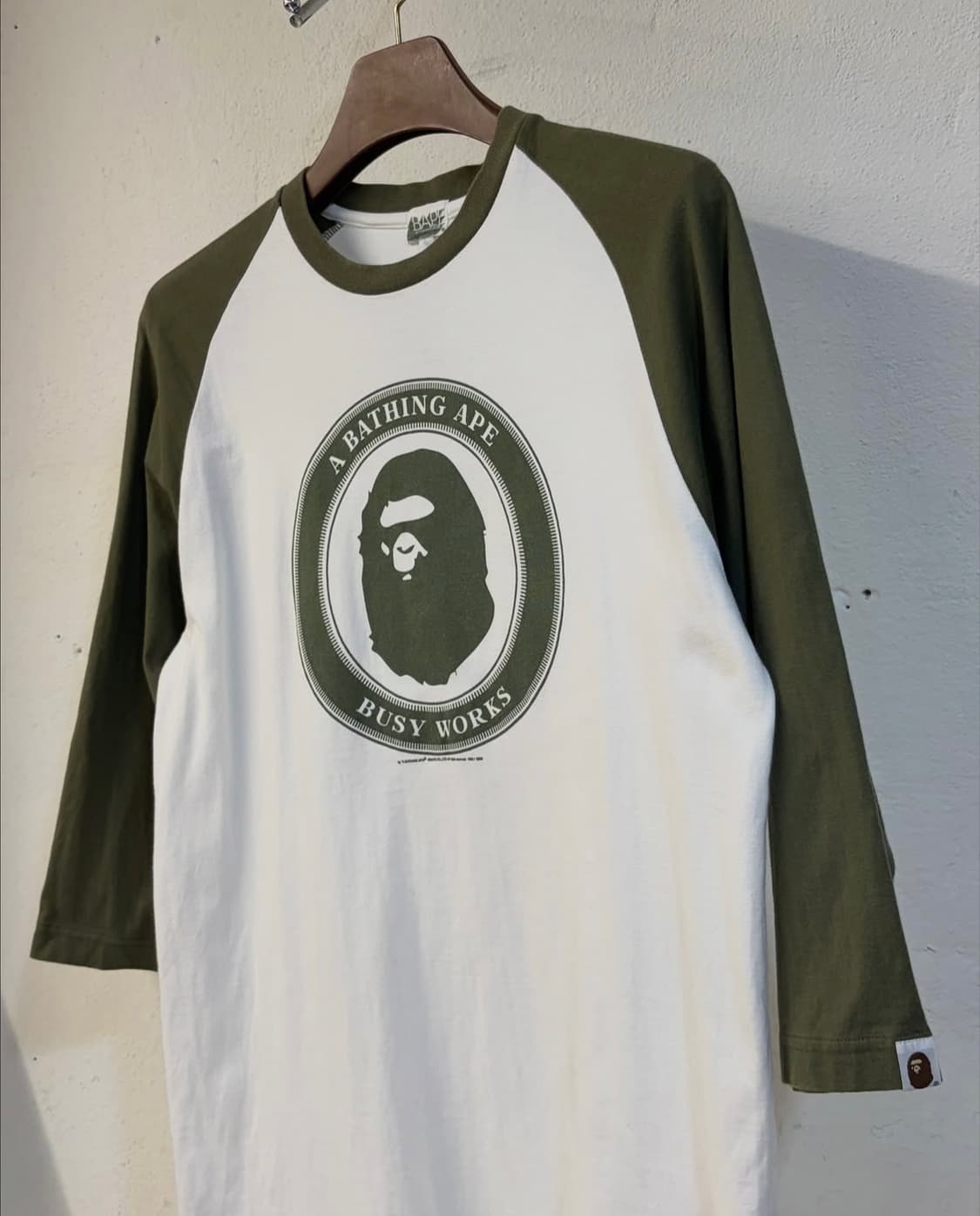 베이프 레글런 티셔츠  상품이미지7