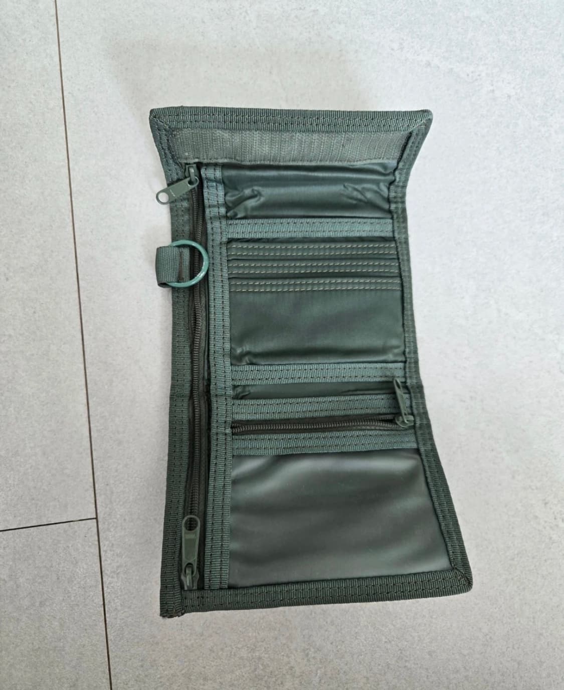 포터 탱커 반지갑 세이지그린 상품이미지2