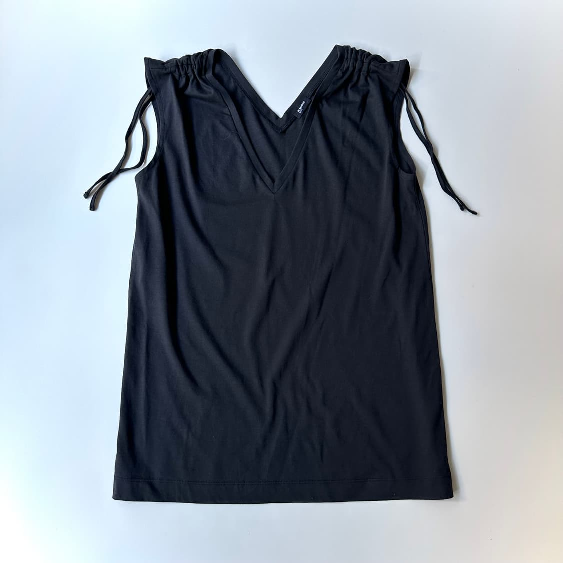 질샌더 네이비 jil sander navy 디테일 민소매 상품이미지2