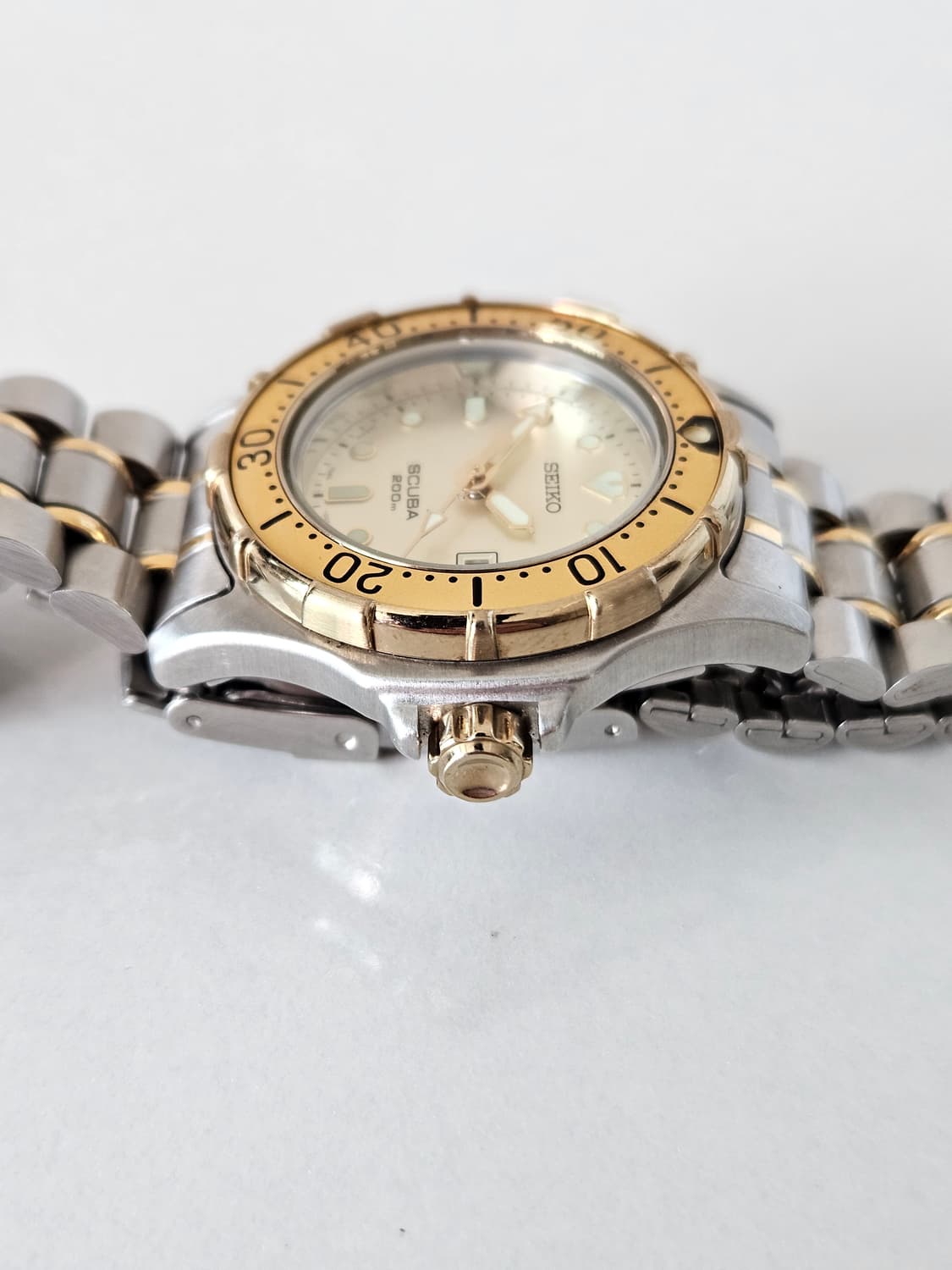 빈티지 세이코 스쿠바 200m 콤비 시계 상품이미지4