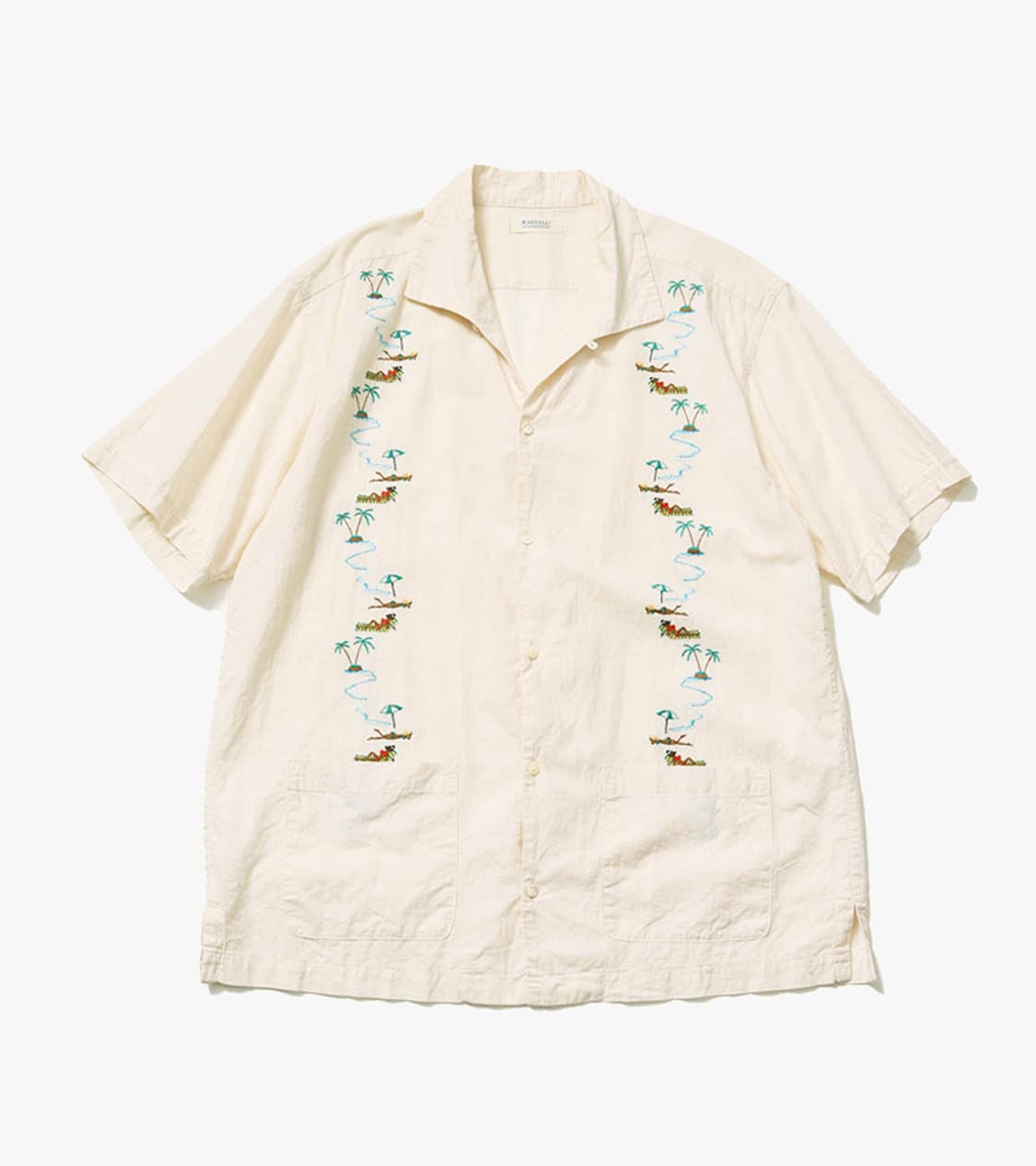 RADIALL - CHAMBRAY CUBA SHIRT 상품이미지2