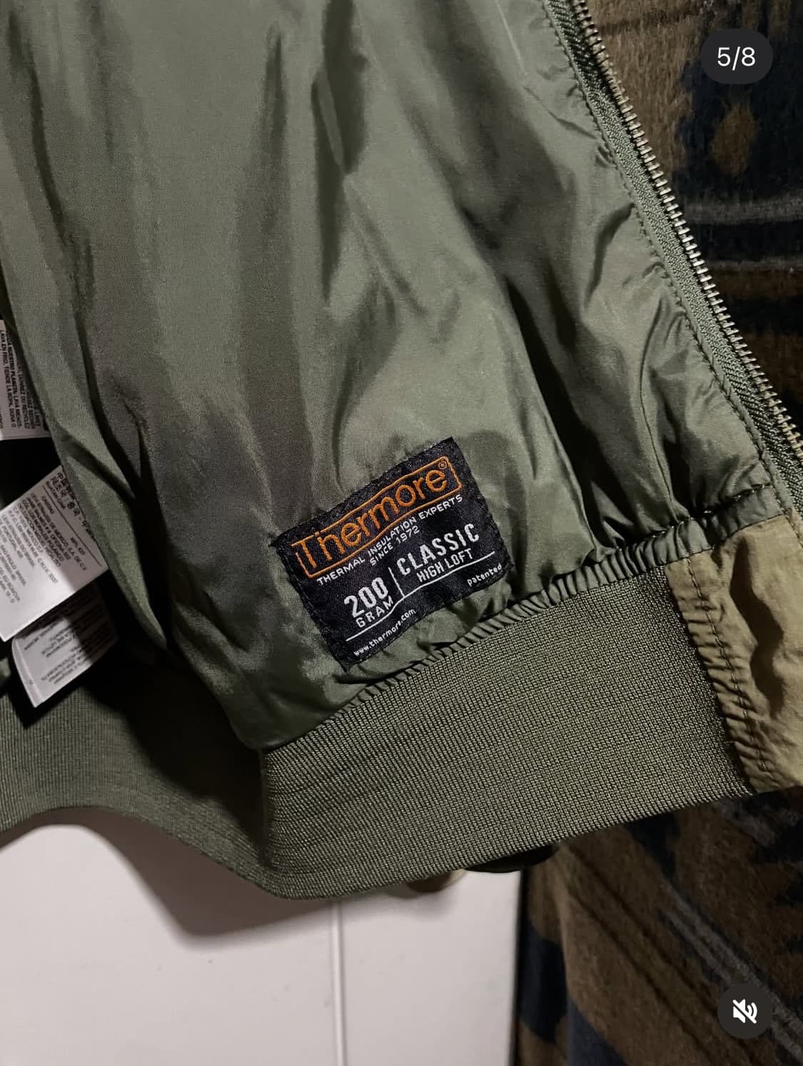 리바이스 퀼팅 봄버 상품이미지5