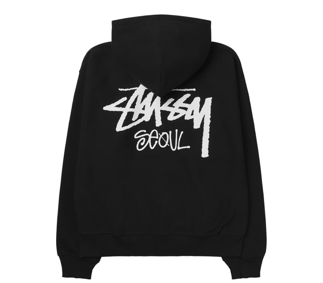 스투시 서울 후드집업 상품이미지2