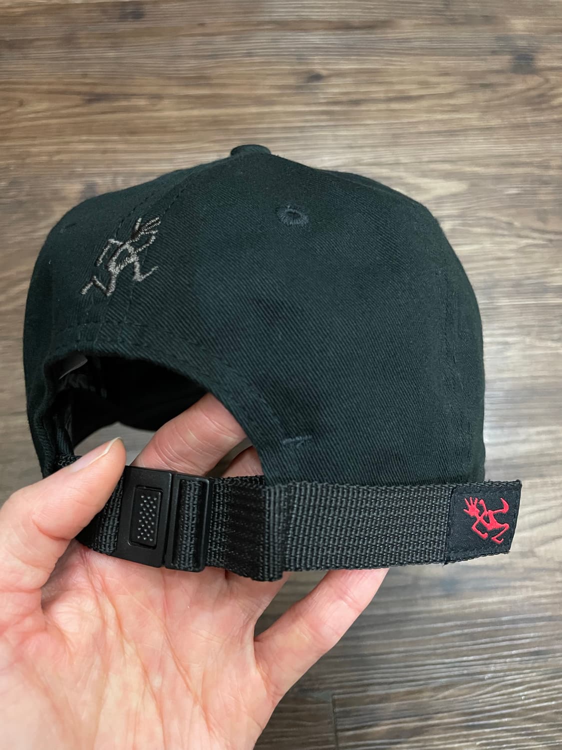 뉴에라 그라미치 레터링 볼캡 스트랩백 블랙 상품이미지5