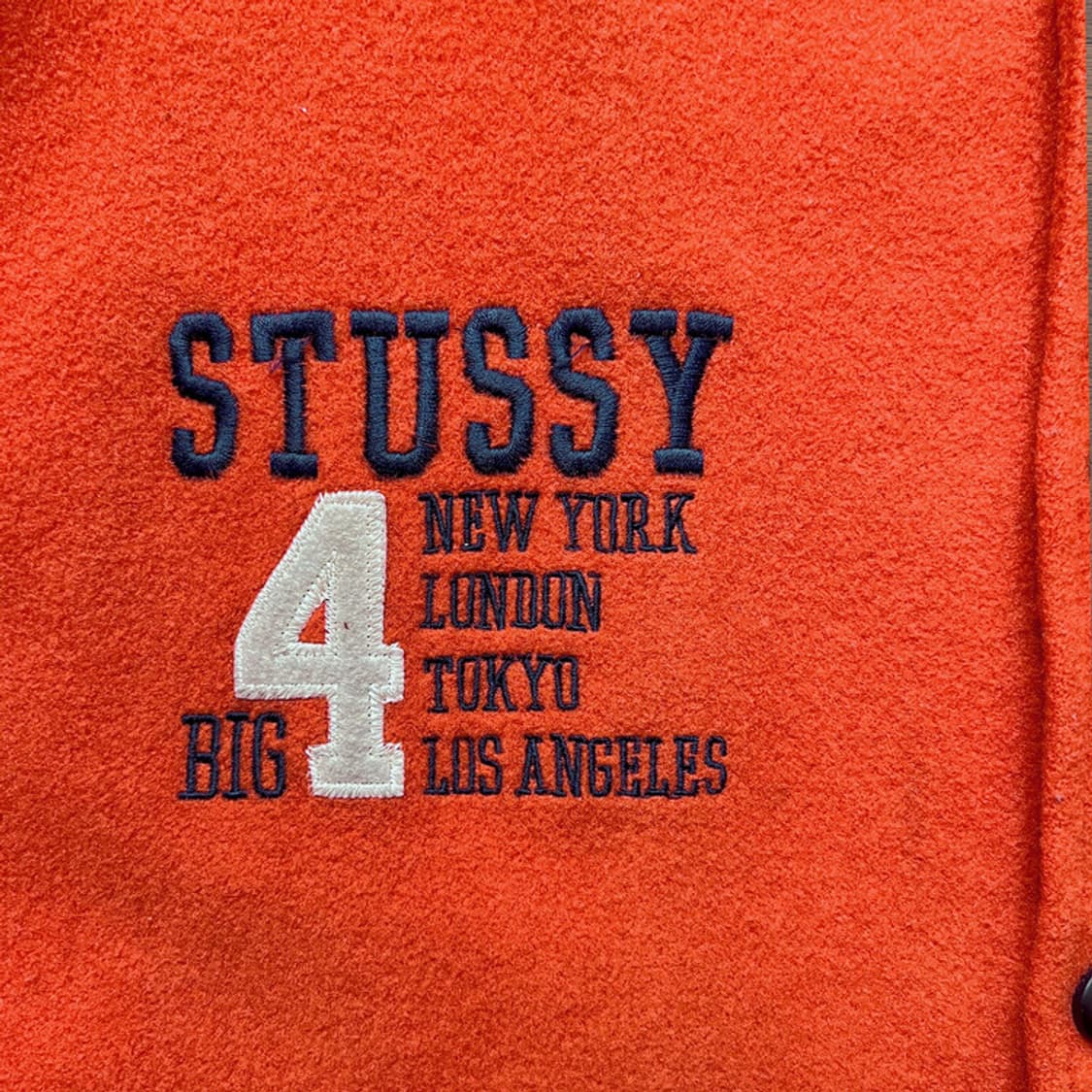 90s Stussy 스투시 빈티지 바시티 상품이미지3