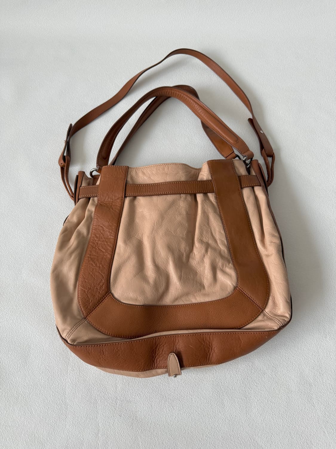 Pre owned 레더 숄더백  상품이미지9